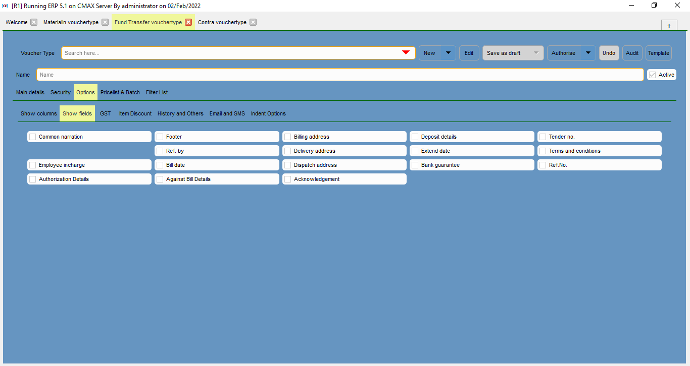 FundTransferVoucherType